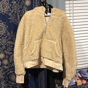 Lululemon Scuba oversized shearling hoodie
